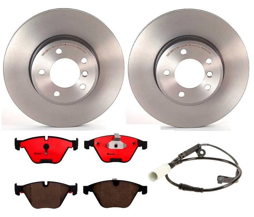 Brembo Brake Pads and Rotors Kit - Front (324mm) (Ceramic)